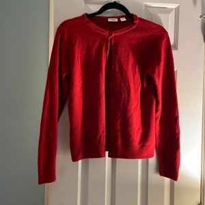 Red sweater